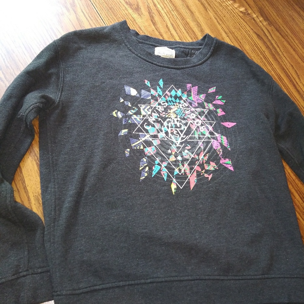 CONVERSE 1901 Heather Gray Longsleeve Sweatshirt